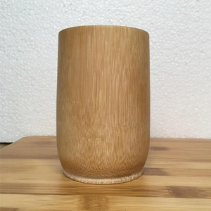 Taza de té de bambú 99 DATOS DE ORO hecha a mano respetuosa con el medio ambiente taza de beber reutilizable para uso en viajes de oficina en casa - Product Image 5