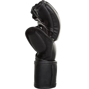 Wholesale Premium Quality PU Leather MMA Gloves Full Finger Adjustable Wrist <b>Strap</b> Closure Custom Packing Professional Training - Product Image 6