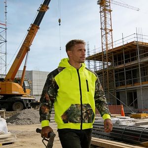 Blouson de sécurité réfléchissant pour adulte 2026 de haute qualité, vente en gros, prix usine, veste de sécurité réfléchissante à fermeture éclair - Product Image 4