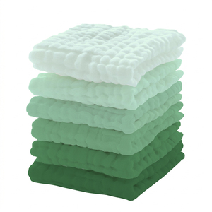 ผ้าเช็ดตัวมัสลิน Bambu Basics Gentle On You Gentle On Earth, ผ้าเช็ดหน้าจากใยไผ่, น้ำหนักเบา, ซึมซับดี และแห้งเร็ว - Product Image 1