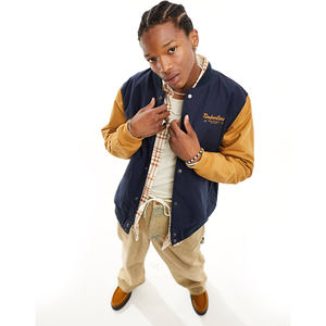 Fournisseur de vestes universitaires en laine brodées OEM pour l'hiver, veste de baseball de haute qualité au design classique pour marque privée en gros - Product Image 1