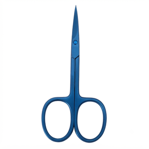 Tijeras de Manicura Shears Beauty de Punta Fina Curva, Duraderas, de Acero Inoxidable, Ligeras, de 3.5 Pulgadas, para Diestros - Product Image 1