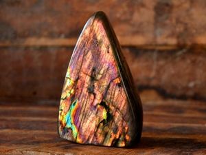 Piedra de Labradorita Natural de Colores al por Mayor, Cristal en Bruto, Piedra de Luna Azul para Sanación - Product Image 4