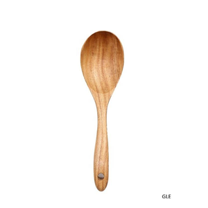 Cuchara de Cocina de Madera Maciza Hecha a Mano con Mango Ergonómico, Resistente al Calor y Segura para el Uso Diario en la Cocina - Product Image 3