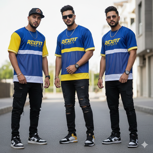 เสื้อยืดโอเวอร์ไซส์ทรงหลวม ผ้าตาข่าย น้ำหนักเบา 240 GSM  รับสกรีนโลโก้ตามแบบ  วัสดุคุณภาพดี  ขั้นต่ำในการสั่งซื้อน้อย - Product Image 6