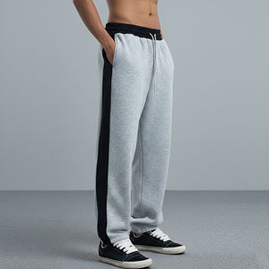 Pantalon de jogging OEM léger en laine 420 GSM pour homme, taille élastique, 100 % coton, écologique, respirant, séchage rapide - Product Image 2