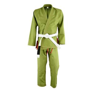 Kimono de BJJ 100% Algodón, Karate Gi, Uniforme de Artes Marciales Unisex para Adultos con Cinturón, Diseño Personalizado, Talla XXL, Peso del Tejido 160g, Logotipo Frontal - Product Image 1