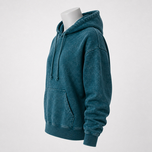 Hoodie Wanita Trendy Acid Wash Premium, Bentuk Santai untuk Streetwear, Fashion Kasual, dan Aktivitas Akhir Pekan - Product Image 5