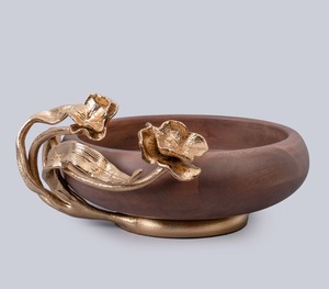 Luxury Table Centerpiece Modern <b>Interior</b> Decor <b>Accessories</b> Hotel & Resort Decor Bowl - Product Image 3