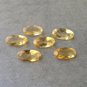 Piedra Preciosa Suelta de Citrino Natural Grado AAA, Corte Facetado, Forma Oval Grande, Calibrada, para Joyería - Product Image 1