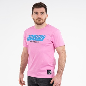 Camiseta de manga corta con logotipo personalizado para hombre, camiseta informal de 100% algodón con cuello redondo de color sólido a la moda para verano, OEM - Product Image 4