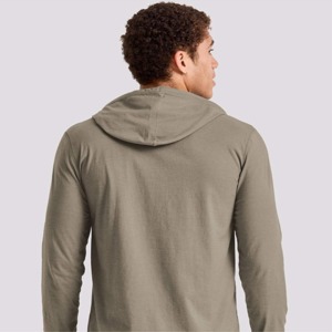 Quality Plus Size Color Block Terry Polyester/Cotton Solid Eco-Friendly Anti-Pilling 440g Oversized Fit Winter Men's Hoodie - Product Image 2
