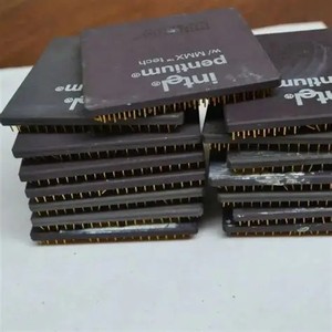 Déchets de CPU en céramique plaqués or - Product Image 1