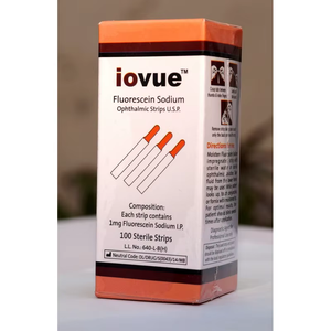 Tiras de diagnóstico ocular de sodio y fluoresceína de grado médico USP para uso oftálmico y control corneal - Product Image 4