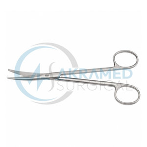 Ciseaux à capsules et tendons en acier inoxydable, instrument chirurgical orthopédique courbé, réutilisable, certifié CE, manuel - Product Image 1