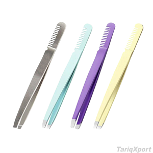 Grossistes professionnels en fournitures de coiffure et de beauté, peignes, pinces à épiler, pinces à épiler pour les poils des sourcils, équipement de salon - Product Image 5