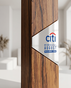Artful Custom Acrylic with Wooden <b>Trophy</b> Award Cheap High Quality Color Printing Logo Shield Plates Best Selling Business - Product Image 5