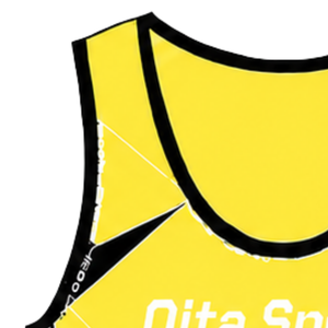 Traje de Competición de Remo Amarillo, Negro y Blanco para Hombre, Uniforme de Competición sin Mangas, Singlet de Alto Rendimiento, Personalizado, Venta al por Mayor para Equipos - Product Image 4