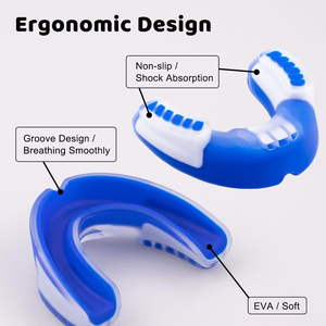 EVA Sports <b>Training</b> Mouth Guard-Eco-Friendly Lightweight Flexible Soft Secure Fit Protective All Seasons - Product Image 5