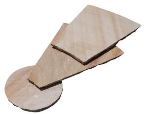 GROCON Camel Dust Sandstone Circle Patio <b>Kit</b> Modern Design Outdoor/Exterior Use Garden Paving Set (1.8m 2.4m 3m) - Product Image 2