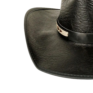 Sombrero de Vaquero de Cuero Unisex, Personalizado, para Deportes al Aire Libre, Estilo Occidental, Ajustable, para Todas las Temporadas, OEM, ODM - Product Image 5