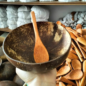 Bulk Natural Coconut Bowls | Eco Friendly <b>Dinnerware</b> Set | 2026 Trending Home Decor Gift - Product Image 1