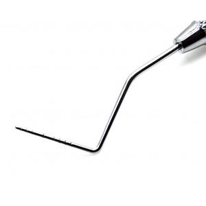 Pulidor dental de acero inoxidable de doble punta con agarre moleteado, fuente de alimentación manual para cirugía de relleno de composite y amalgama, Clase I - Product Image 4