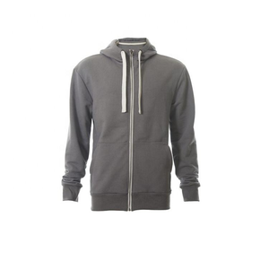 Premium <b>Grey</b> <b>Men's</b> Pullover Hoodie Plain <b>Fleece</b> Sweatshirt Drawstring Hood Kangaroo Pocket Long Sleeve Casual Streetwear Winter - Product Image 2