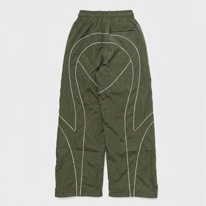 Conjunto Deportivo Urbano para Hombre, Chaqueta Cortavientos de Nailon Oversize con Logotipo Personalizado al por Mayor, Pantalones Holgados, Estilo Hip Hop - Product Image 5