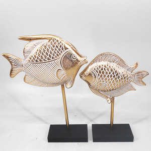 OEM Luxury Handmade Aluminium Abstract Sculpture Modern Artistic Metal Statue for Living Room <b>Console</b> <b>Table</b> and Hotel Decor - Product Image 6