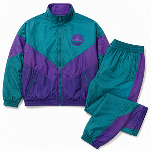 Chándal con Capucha para Hombre, Diseño 2 en 1, Color Sólido, Largo, Impermeable, Deportivo, para Primavera, Cierre de Cremallera, Bolsillos Laterales, Poliéster - Product Image 5