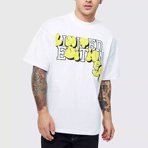 T-shirt personnalisé pour homme, imprimé sur mesure, pour sport d'équipe, football, basketball, entraînement, coupe ample, respirant, séchage rapide, haute performance - Product Image 1