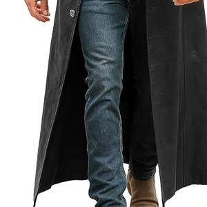Manteau en cuir pour homme de haute qualité, veste classique en cuir véritable, fournisseur en gros, logo personnalisé, nouvelle arrivée 2026 - Product Image 6