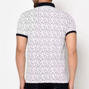 Chemises polo pour hommes de qualité export, sublimées, avec impression personnalisée durable pour vêtements adultes - Product Image 3