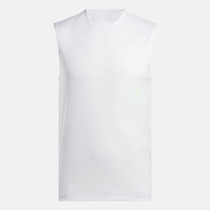 เสื้อกล้ามถักสำหรับผู้ชาย คุณภาพสูง ระบายอากาศได้ดี ผลิตจากใยฝ้ายและใยไผ่ สไตล์ลำลอง เหมาะสำหรับออกกำลังกายที่ยิม รับสกรีนโลโก้-ส่งตรง - Product Image 2