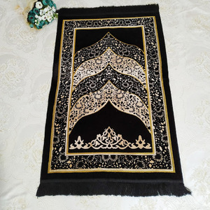 Alfombras de Oración Musulmanas Islámicas para Adultos, Hechas a Mano, Sejdah Namaz, Portátiles, Impermeables, 100% Poliéster, Ecológicas, Nueva Llegada 2026 - Product Image 1