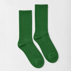 NARI Crew Socks Knitted Spandex/Cotton Letter Pattern Ribbed Cuff Beige Regular Style Sports Socks <b>for</b> <b>Football</b> - Product Image 6