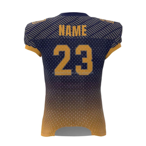 Venta Caliente de Camisetas de Fútbol Americano Personalizadas al por Mayor, Conjuntos de Uniformes para Adultos, Impresión por Transferencia de Calor, Ropa de Equipo de Secado Rápido, Colores Personalizados - Product Image 5