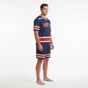 Maillot de football à manches courtes pour hommes, uniforme d'équipe de football personnalisé, vêtements de sport, kit de football en gros - Product Image 4