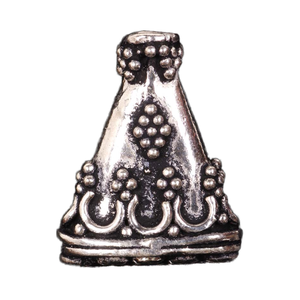 ลูกปัดหลวมทรงสามเหลี่ยมขนาด16*13มม. ดีไซน์เนอร์วินเทจสีเงินสเตอร์ลิง925 - Product Image 1