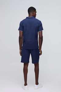 Camiseta Polo Premium de Manga Corta con Media Cremallera para Hombre, Mezcla de Algodón y Poliéster, Ropa Deportiva Casual, para Uso Diario en Verano - Product Image 6