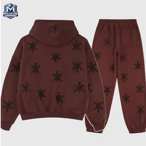 Vente flash : Survêtement personnalisé avec strass à vendre en ligne, vêtements décontractés à la mode, survêtement avec strass pour hommes - Product Image 2