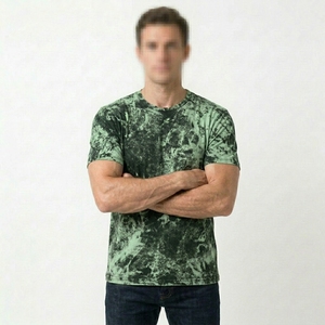 เสื้อยืดคอตตอนเนื้อหนักแบบซโนว์วอชสุดหรูสำหรับแบรนด์ฮิปฮอปแนวอูร์เบน - Product Image 4