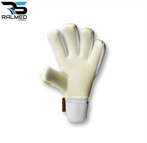 Gants de gardien de but RALMED SPORTS en cuir, 4 mm, adhérence Contact Grip, fermeture auto-agrippante, imperméables, usage extérieur, unisexe - Product Image 2