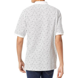 เสื้อโปโลผู้ชายผ้าฝ้าย100% เสื้อยืดคอปกแขนสั้นลำลองสีพื้น - Product Image 2