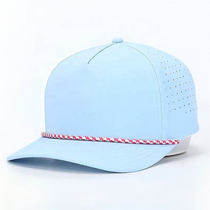 Casquette de baseball souple à haute élasticité pour l'entraînement, chapeau de sport sans couture haute performance, casquette respirante et anti-transpiration personnalisable, prix de gros - Product Image 6