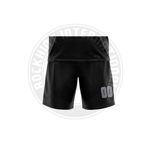 Tenue de football pour équipe, maillot et short en polyester durable, tissu à séchage rapide pour clubs et académies - Product Image 6