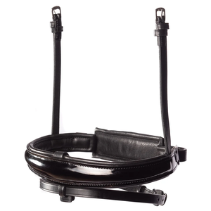 Brida de Cuero Patentado Personalizable de Alta Calidad con Diadema de Cristal de 3 Filas, Acolchado Ultra Suave y Hebillas de Acero Inoxidable - Modelo ADIBA OVERSEAS - Product Image 3