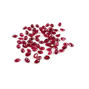 Rubis naturels de Bangkok, ovales calibrés 6x4mm, pierres précieuses facettées naturelles, prêtes à l'emploi pour la création de bijoux - Product Image 3
