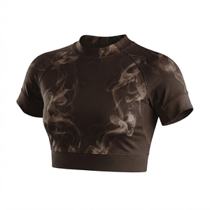 Débardeur court tissé pour femme, col carré, coupe classique, respirant, dernier design, service OEM, taille personnalisée, faible MOQ - Product Image 2